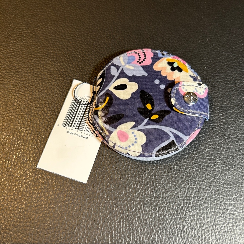 Vera Bradley Charmont Meadow Compact Mirror NWT